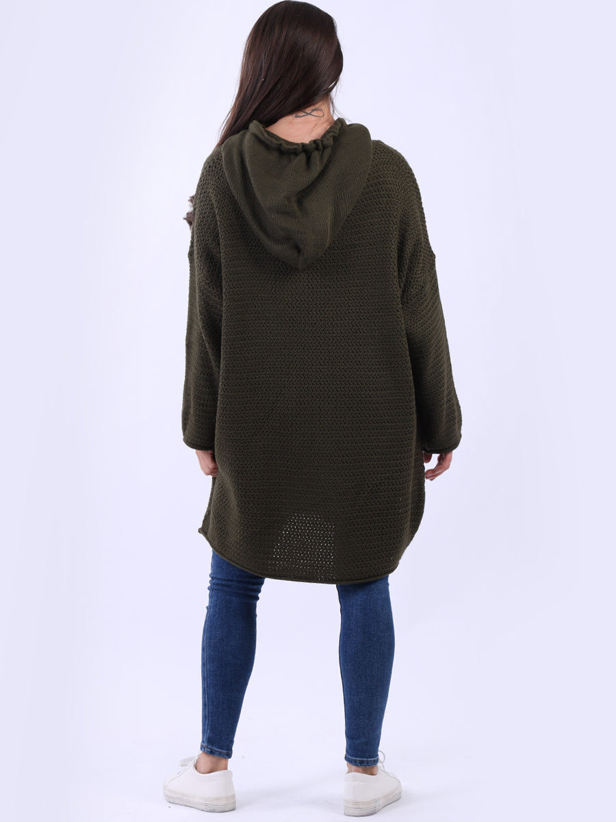 Oversized Hooded Jumper