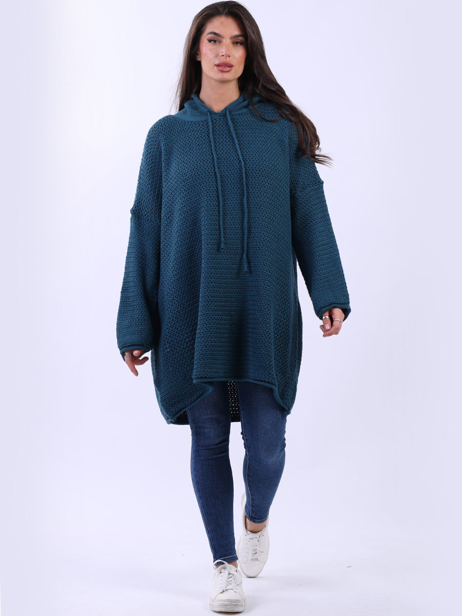 Oversized Hooded Jumper