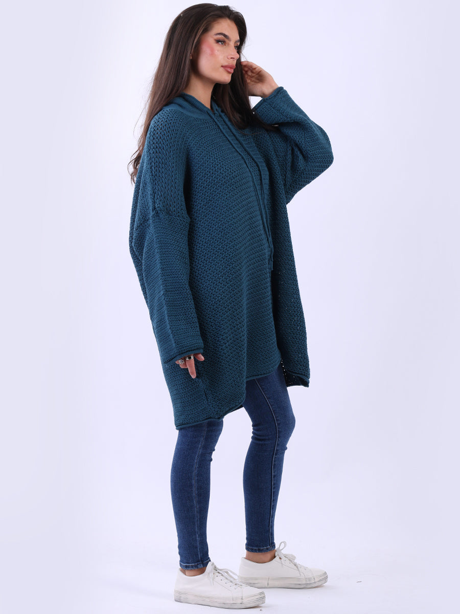 Oversized Hooded Jumper