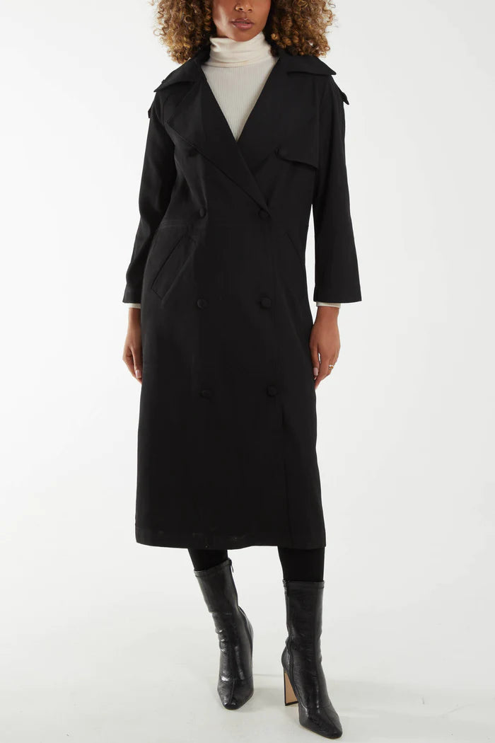 Double Breasted Trench Coat