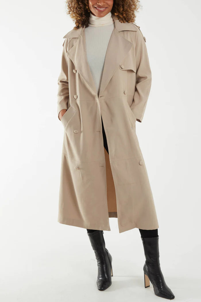 Double Breasted Trench Coat