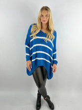 Load image into Gallery viewer, Stripe Slouch Jumper
