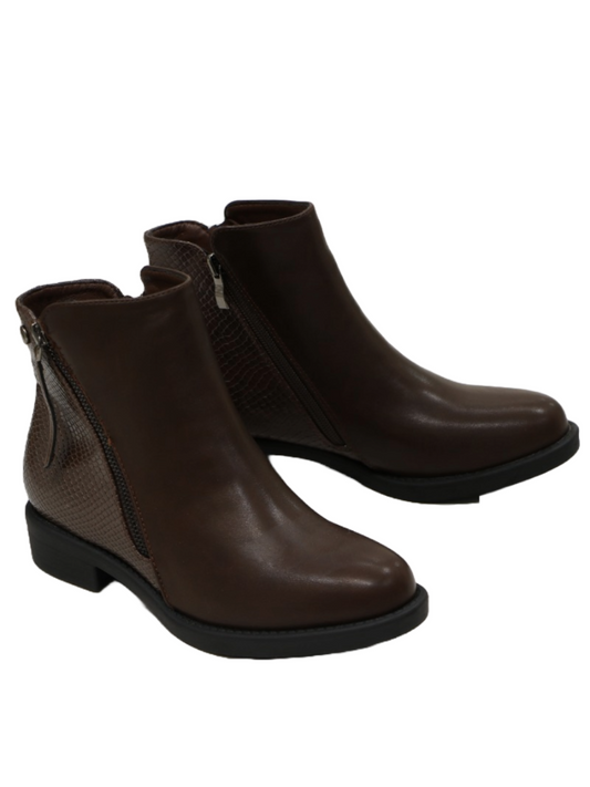 Chocolate Brown Ankle Boot