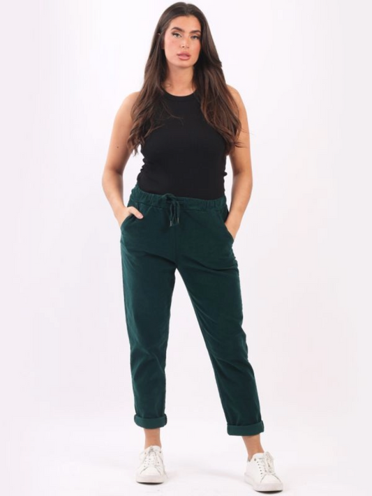 Cotton Corduroy Trousers