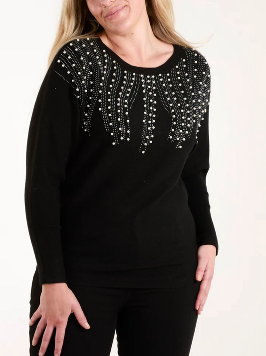 Embellished Pearl Jumper