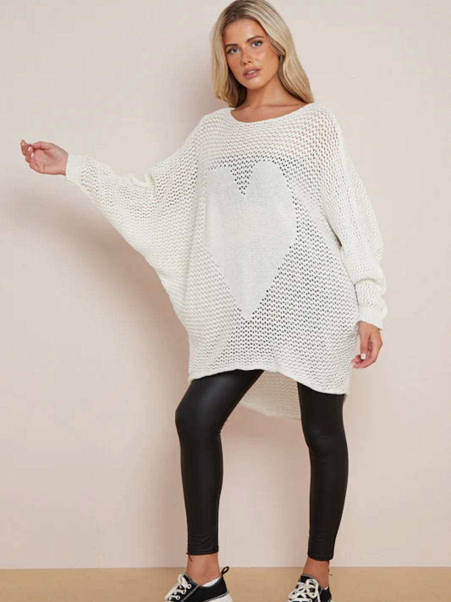 Heart Knit Jumper