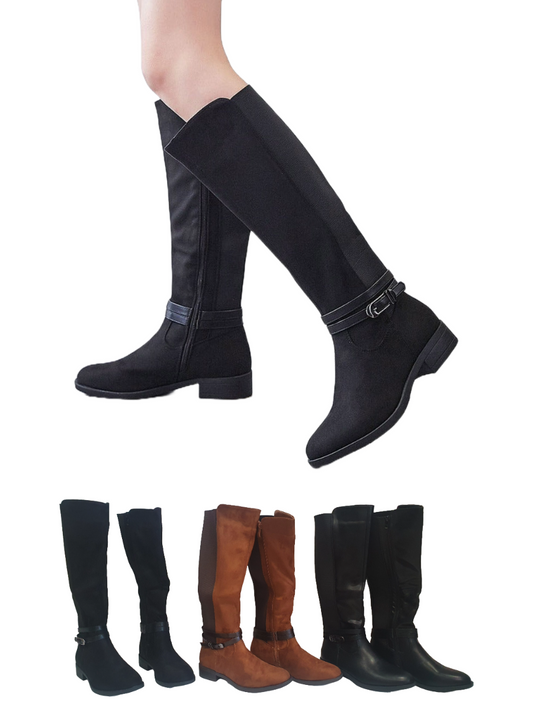 Knee High Wide Fit Boots