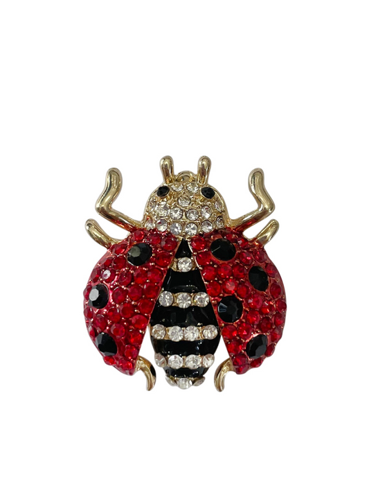 Ladybird Magnetic Brooch