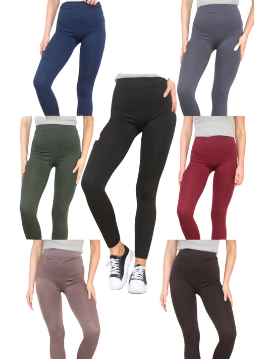 Plus Fleece Lined Leggings