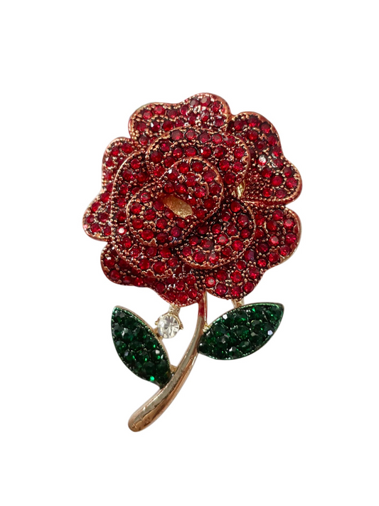 Rose Magnetic Brooch