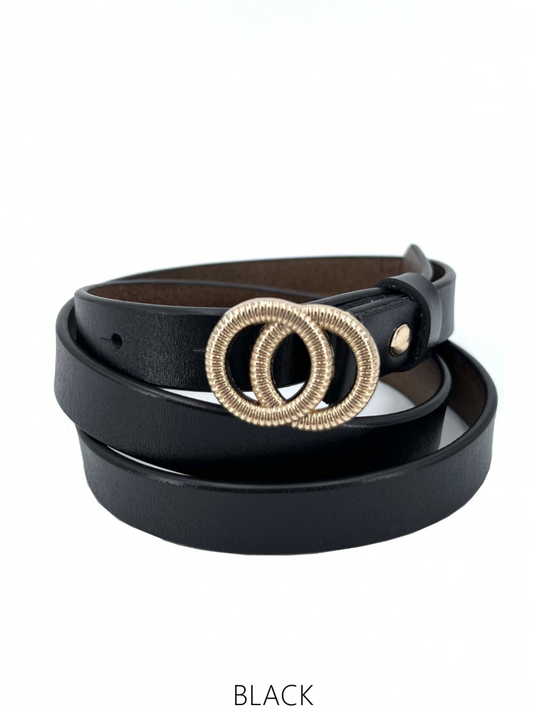 Slim Genuine Leather Belt