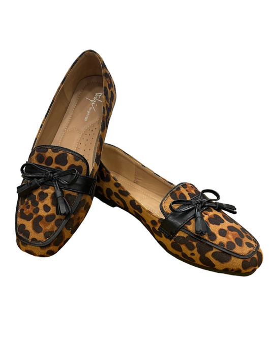 Animal Tassel Ballet Flats