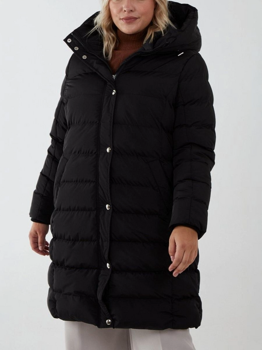 Longline Puffer Jacket