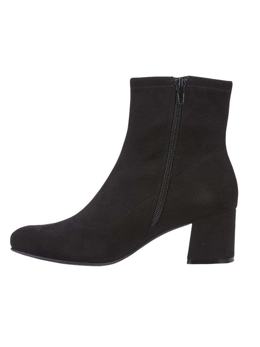 Ayda Mid Heel Stretch Ankle Boot