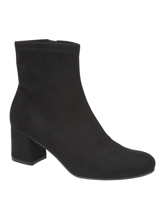 Ayda Mid Heel Stretch Ankle Boot