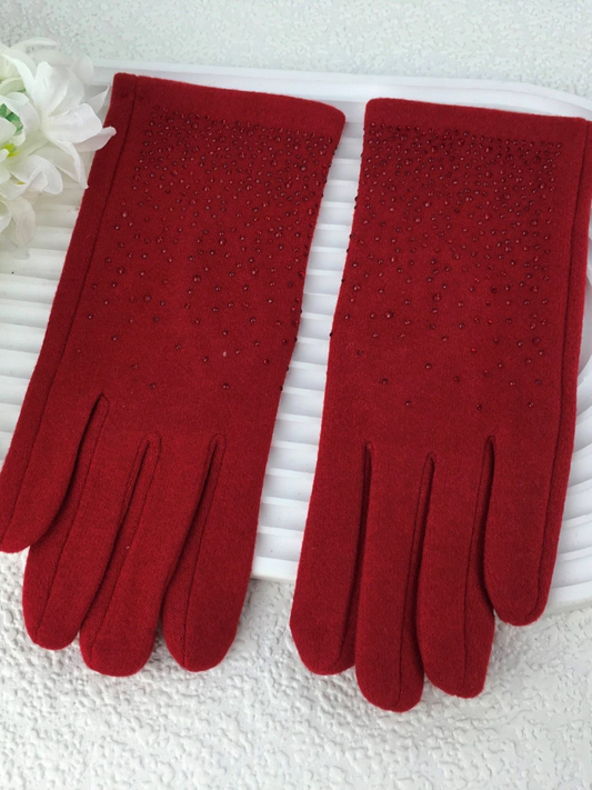 Gradient Sparkle Gloves