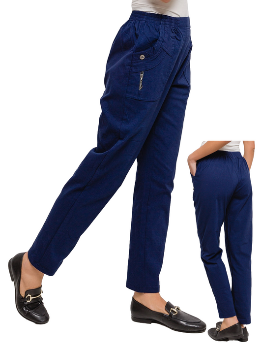 Fleece Lined Stretch Trousers