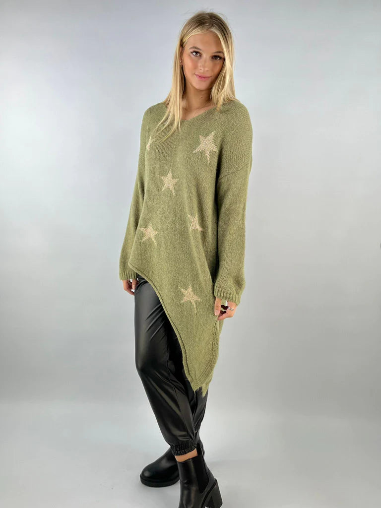 Asymmetric Star Jumper