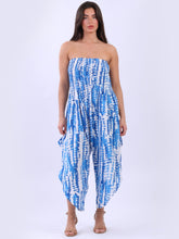 Load image into Gallery viewer, Tie Dye Bandeau Jumpsuit
