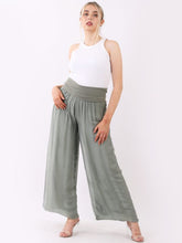 Load image into Gallery viewer, Silk Palazzo Trouser
