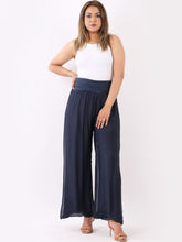 Load image into Gallery viewer, Silk Palazzo Trouser
