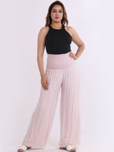 Load image into Gallery viewer, Silk Palazzo Trouser
