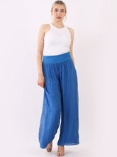 Load image into Gallery viewer, Silk Palazzo Trouser
