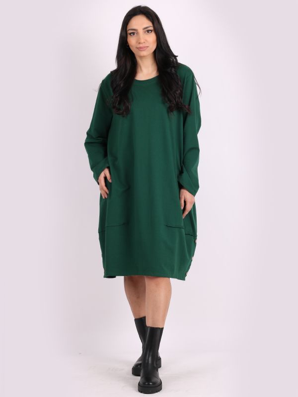 Side Button Pocket Tunic