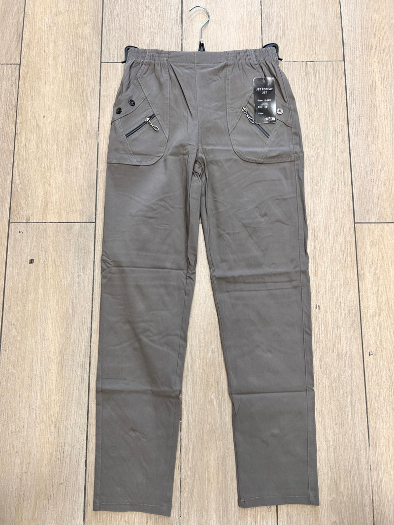 Fleece Lined Stretch Trousers for Winter Warmth & Comfort