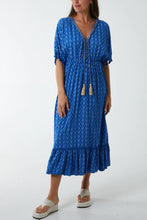 Load image into Gallery viewer, Mosaic Tassel Dress
