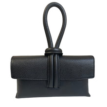 Load image into Gallery viewer, Loop Handle Leather Evening Bag
