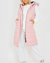 Load image into Gallery viewer, Soft Padded Sleeveless Hooded Gilet
