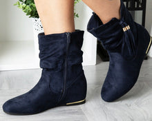 Load image into Gallery viewer, Tassel Suede Effect Boot
