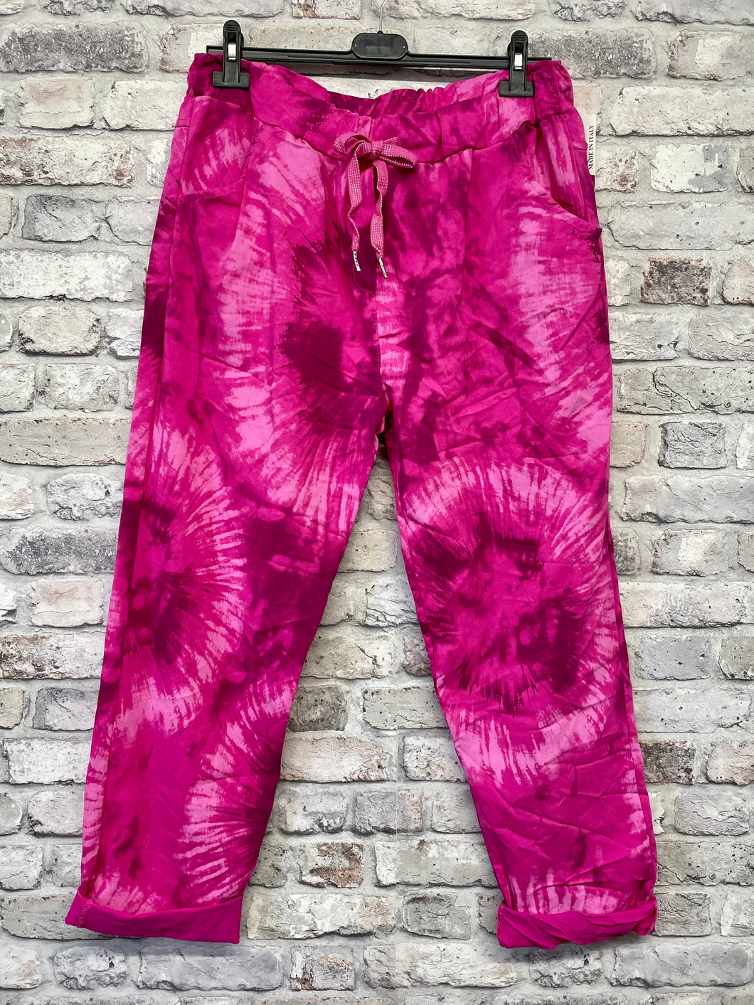 Plus Super Stretch Tie Dye Magic Trousers