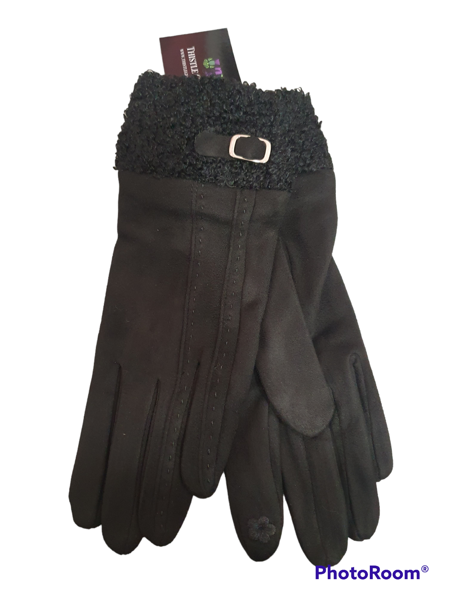 Faux Fur Cuff Gloves