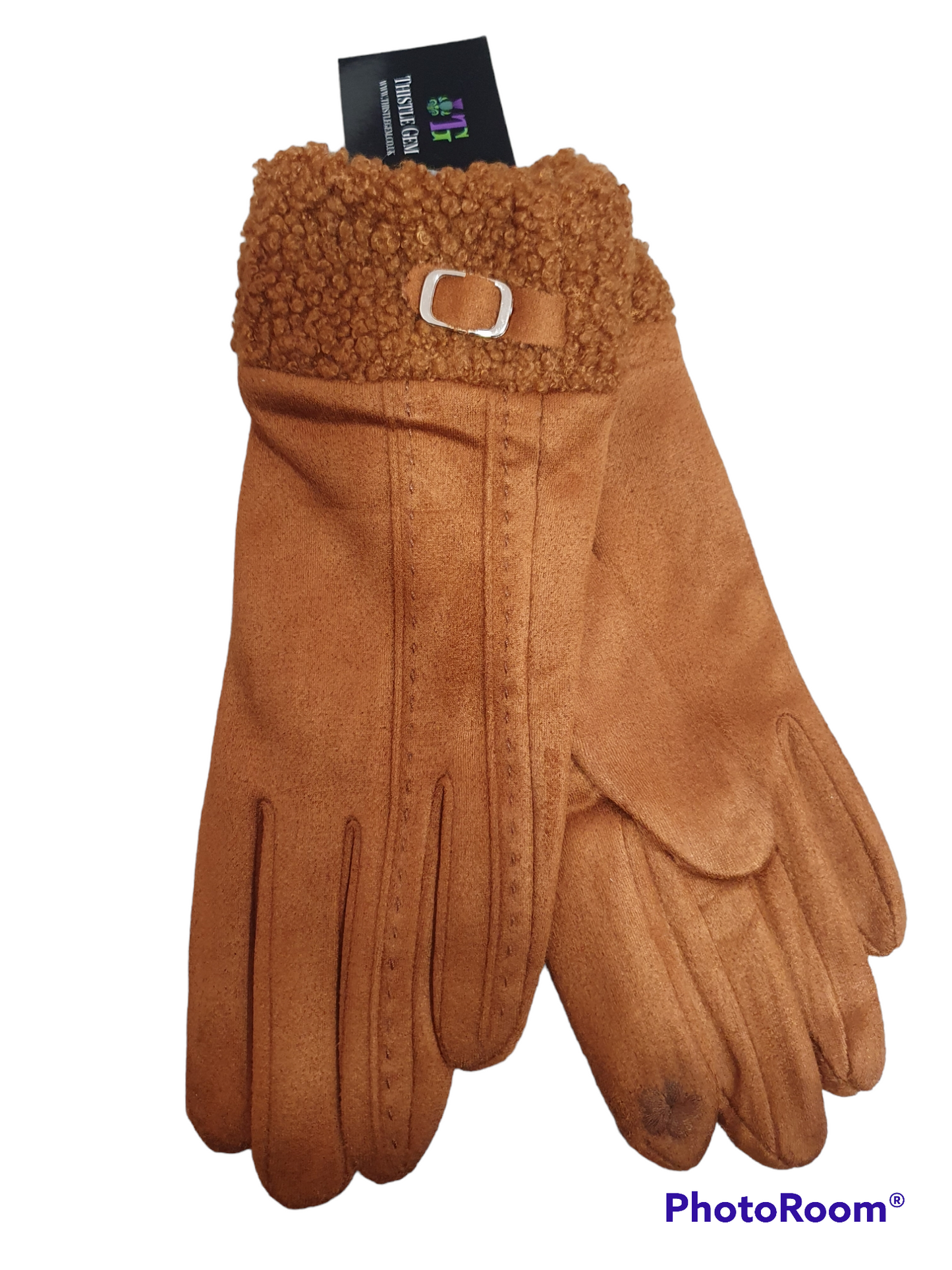 Faux Fur Cuff Gloves