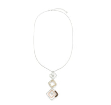 Load image into Gallery viewer, Long Pearl Diamond Shape Necklace

