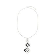 Load image into Gallery viewer, Long Pearl Diamond Shape Necklace
