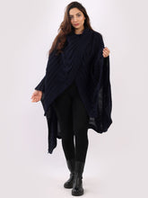 Load image into Gallery viewer, Rib Wrap Poncho
