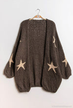Load image into Gallery viewer, Star Motif Wool Mix Cardigan
